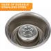 Neater Pets Slow Feed Bowl Inserts - Stainless Steel - 3 Cup Capacity - Fits 7.25-8 Opening - Buy Online on GoSupps.com