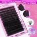 Yawamica Fluffy Lash Clusters - 200D Volume Eyelash Extensions 14-20mm Wispy Individual Lashes | 240pcs DIY for Beginners - Buy Online on GoSupps.com
