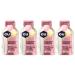 GU Energy Running Gels - 4 Gel Taster Pack - Sports Energy Gels For Running Cycling Triathlon (Strawberry Banana)