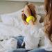 KINBOM 2pcs Yellow Plush Faux Rabbit Fur Hair Ties - Elastic Furry Ponytail Scrunchies Hair Accessories - Buy Online on GoSupps.com