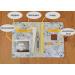 Love My Baby Mother Pass Cover | Document Bag for German Mother Pass | U-Booklet Organizer with Magnetic Lock & 7 Subjects | Eucalyptus (White-Mint) - Buy Online on GoSupps.com