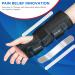 Sioven Carpal Tunnel Wrist Support Brace with 3 Straps Metal Splint Stabilizer - Carpal Tunnel Wrist Splint for Sprains and Tendonitis (Black Right Hand L/XL) Sioven Wrist Support Right Hand L/XL - Buy Online on GoSupps.com