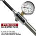 BV High Pressure Bike Fork Rear Shock Suspension Pump 300/400 PSI with Gauge and Micro Adjustment Button - Buy Online on GoSupps.com