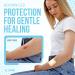 JJ CARE Silicone Foam Dressing 2x2 - Waterproof Silicone Bandages for Wound Care (Pack of 10 - Buy Online on GoSupps.com