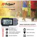 3DTriSport Walking 3D Pedometer with Clip and Strap + Free eBook | Step, Distance, Calorie Counter & More - Grey/Black - Buy Online on GoSupps.com