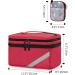 Trunab Red Storage Bag for Medical Care | First Aid Box & Weekly Tablet Organizer for Emergency Medicine & Supplements - Buy Online on GoSupps.com