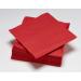 LE NAPPAGE 50 Red Airlaid Napkins - 33x33 cm FSC Certified Luxury Cellulose Wadding - International Shipping Available - Buy Online on GoSupps.com