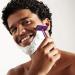 Double-Sided Safety Razor for Men & Women - Eco-Friendly Metal Razor with 5 Blades & Exquisite Purple Handle - Buy Online on GoSupps.com