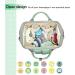 NEVEQ Babilation Wicking Pack: Large Capacity Multi-Compartment Travel Backpack for Diapers - Waterproof Portable with Fan & Baby Flasher - Light Green - Buy Online on GoSupps.com