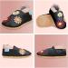 Soft Sole Baby Shoes for Boys and Girls | Leather Toddler Walking Shoes 2-3 Years | Pretty Flowers Design - Buy Online on GoSupps.com