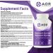 AOR Magnesium Glycinate 90mg 180 Capsules - Promotes Optimal Muscle Function & Metabolism - Vegan Magnesium Bisglycinate Supplement - Cardiovascular Support Muscle Comfort & Balanced Menstrual Cycles - Buy Online on GoSupps.com