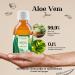 Aloe Vera Pure Liquid 100% Natural Organic: Moisturizing Soothing and Repairing Toning and Facial Cleanser After Sun Hair Removal and Shaving Anti-Aging Serum 500 ml - Buy Online on GoSupps.com