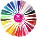 Cridoz 120Pcs Handmade Silky Mini Tassels for Bookmarks, Crafts & Jewelry Making - 30 Colors - Buy Online on GoSupps.com