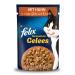 FELIX Sensations Jelly wet cat food with chicken & carrot in jelly 26 pack (26 x 85g) Chicken & Carrot 26 pieces (1 pack)