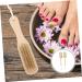 Mipcase 2pi ces Brosse Exfoliante pour Pied Pied Kit Outils de P dicure pour Soins des Deux- - Buy Online on GoSupps.com