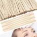 3600 Pieces Wooden Wax Sticks Small Waxing Sticks Wax Applicator Sticks Wood Spatulas Applicator Smooth Craft Sticks for Eyebrow Hair Removal Spa Skin Lip Nose Face
