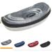 AqtivAqua Wide View Swimming Goggles - All Black + Silver Case - Ideal for Swim Workouts & Open Water - Indoor/Outdoor - Buy Online on GoSupps.com