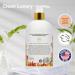 Luxury Vegan Aromatherapy Liquid Hand Soap | Moisturizing Aloe Vera & Honeysuckle Amber Scent | 16 Oz for Kitchen & Bathroom - Buy Online on GoSupps.com