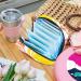 Portable Women's Menstrual Storage Bags - Colorful & Compact Inserts for Teen Girls | Ideal for Tampons & Menstrual Cups - Buy Online on GoSupps.com