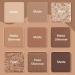Brown Eye Shadow Palette - Matte & Glitter Makeup, Long Lasting, Highly Pigmented - Perfect Gift for Women, Girls & Teens - Travel Size, Waterproof - Natural Nude Shades - Buy Online on GoSupps.com