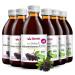 Organic elderberry juice 6 Pack (6x250ml) - organic pure elderberry juice - 100% cold -pressed elderberries mother juice - without added sugar without GMO without preservatives - vegan KO - Berriespolska elder 250 ml (6 Pack)