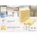Zollner 10 Set Soft Cotton Washcloths - 30x30 cm Yellow Hotel Quality Towel with Hanger - Strong & Washable up to 60 C - Ideal for Home & Travel - Buy Online on GoSupps.com