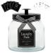 Laundry Pods Container, 64 oz Glass Jar for Laundry Room Organization Holds Detergent Pods, Dryer Balls, Scent Boosters or Dryer Sheets  Includes 12 Labels and Ribbon for Farmhouse Laundry Room Decor