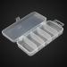 Honbay 2PCS Small Clear Plastic Fishing Tackle Box - Storage Container for Lures, Hooks, and Accessories - Buy Online on GoSupps.com