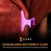 Professional Hairdresser's Purple Butterfly Hair Clips (x12) - Buy Online on GoSupps.com