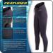 Neo-Sport XSPAN 1.5mm Wetsuit Pants - Unisex Design for Watersports, Swimming, SCUBA, Surfing - X-Large Black - Buy Online on GoSupps.com