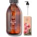 Bionoble Organic Castor Oil 200ml - 100% Pure Natural and Cold Pressed - Lashes Eyebrows Body Hair Beard Nails - Vegan and Cruelty Free - Glass Bottle + Pump Castor Oil 200 ml (Pack of 1)