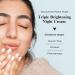 Clinical Resolution - Triple Brightening Night Cream (1.0 oz/30 g) - Overnight Skin Brightening Cream with Vitamin C and Retinol - Buy Online on GoSupps.com