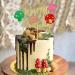 Arthsdite 1Pc Mushroom Cake Topper Mushroom Birthday Cake Decorations for Girls Boys Mushroom Snail Happy Birthday Decorations Theme Party Supplies - Buy Online on GoSupps.com