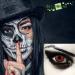 Buy Red/Black Halloween Monster Contact Lenses | DESIGNLENSES - Vampire Colored Lenses (2 Pieces) - Prescription-Free - Buy Online on GoSupps.com