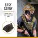 OneTigris Foldable Half Face Mesh Mask - Adjustable Tactical Lower Face Protective Mask in Multicam Print - Buy Online on GoSupps.com
