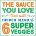 Prego Hidden Super Veggies Traditional Italian Tomato Sauce 24oz Jar - Pack of 6 | Deliciously Healthy Pasta Sauce - Buy Online on GoSupps.com