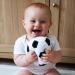 Playgro My First Football | Baby Toy for Motor & Sensory Skills | Soft Rattle | Children's Toy - White - Buy Online on GoSupps.com