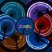 Fussion Upgraded Multicolor Changing LED Bike Wheel Lights with App Control - Waterproof, 7 Colors, 29 Lighting Modes - Great Gifts for All - Patent Pending (2 Wheels) - Buy Online on GoSupps.com