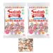 2x Sweets Bundle with Swizzels Originals Love Hearts Bag | Mother s Day Sweet Gifts | Valentine Sweet Gifts | Swizzels Sweets Heart Shaped Sweets | Thank You Gifts | 127g
