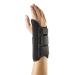 United Ortho 70225 PatientFORM 8" Left Wrist Brace Medium Black Black Medium Left
