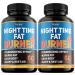 Advanced Night Time Fat Burner for Men, Women - Optimal Metabolism Support - Helps Balance Appetite, Improve Performance, Reduce Cravings - Weight Loss Pills for Women, Men 60 Capsules (Pack of 2) 60 Count (Pack of 2)