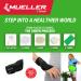 Mueller Greenline Fitted Wrist Brace - Black S/M Left Hand Wrist Support for Enhanced Comfort | International Shipping Available - Buy Online on GoSupps.com