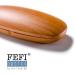 FEFI Hardcase Glasses Case - Stylish Wood Look with Metal Hinge | Red-Brown - Ideal for Travel & Daily Use | International Shipping Available - Buy Online on GoSupps.com
