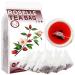 100% Natural Roselle Tea Bag 150g/5.29oz (3g*50bags) / Fleurs de Roselle s ch es fleurs comestibles hibiscus - fleurs pures Roselle bourgeons herbac - non - OGM - ar me naturel