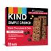 KIND Simple Crunch Bars, Dark Chocolate & Oats, 56 Oz, 40 Count, Pack of 8 Dark Chocolate & Oats 7 Ounce (Pack of 8)