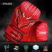 Farabi Sports 6oz Boxing Gloves for Kids - Boys & Girls Youth Training Gloves for MMA Muay Thai & Punching Bag (Ages 5-10) - Red - Buy Online on GoSupps.com