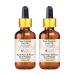 Greenwood essential natural passion fruit oil (Passiflora Edulis) with glass dripper Natural -pure therapeutic quality cold -pressed (Pack of Two) 100ml X 2 (6.76 oz)