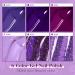Shining She Nail Polishes Set - 6 Colors Purple Wisteria Rose Purple Polish - Soak-Off UV/LED Gel - Perfect Gift for Nail Art - 8ML - Buy Online on GoSupps.com