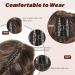 Dcbaboo Short Ponytail Extension Curly 12inch Claw Clip in Ponytail Hair Extensions Long Wavy Synthetic Pony tails Natural Wave One Piece Hairpiece Fake Ponytail for Women Dark Brown/Dark Auburn 12 inch 110g Dark Brown/Dark Auburn - Buy Online on GoSupps.com