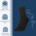 Special Essentials Men's Diabetic Ankle Socks 12-Pack - X-Large Black/Grey/White - Buy Online on GoSupps.com